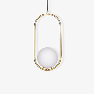 Lustra Suspension Anneau Moderne en Laiton