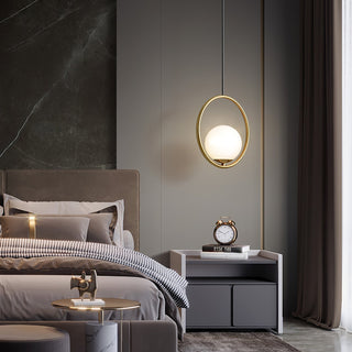 Orb Suspension Moderne en Laiton