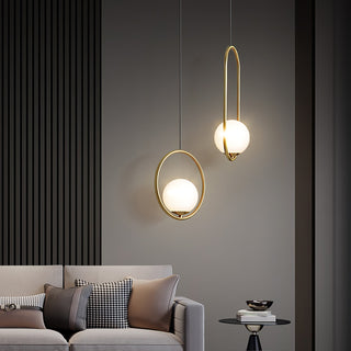 Orb Suspension Moderne en Laiton