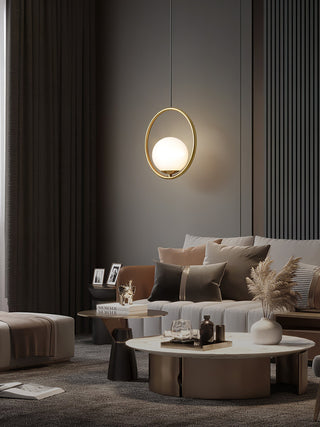 Orb Suspension Moderne en Laiton