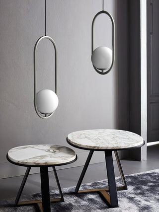 Lustra Suspension Anneau Moderne en Laiton