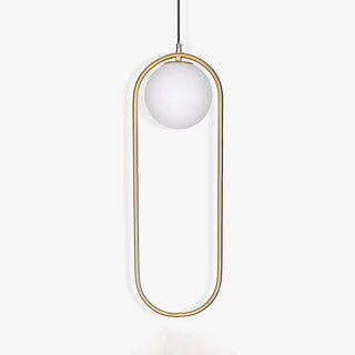 Lustra Suspension Anneau Moderne en Laiton