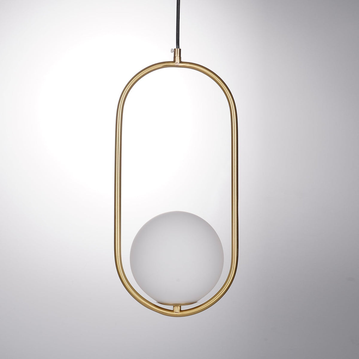 Iselira Suspension Anneau Moderne en Laiton