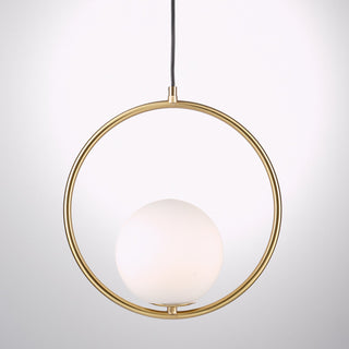 Lustra Suspension Anneau Moderne en Laiton