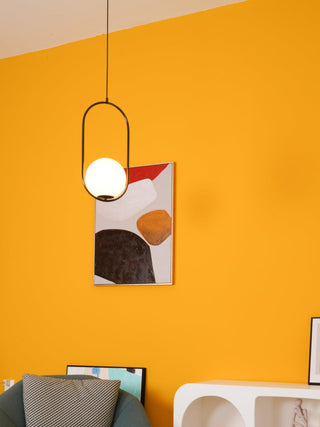 Lustra Suspension Anneau Moderne en Laiton