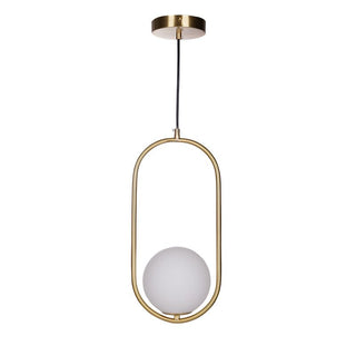 Lustra Suspension Anneau Moderne en Laiton