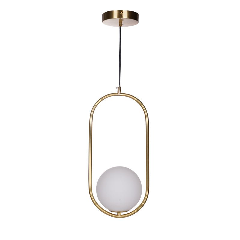 Iselira Suspension Anneau Moderne en Laiton