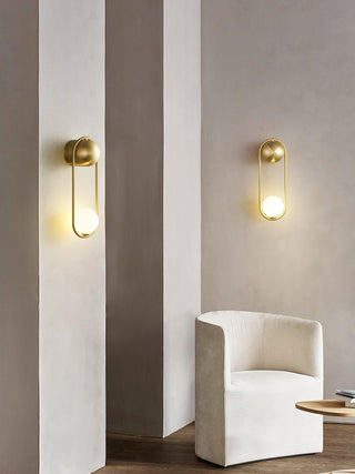 Radiain Applique murale minimaliste en laiton