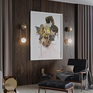 Radiain Applique murale minimaliste en laiton