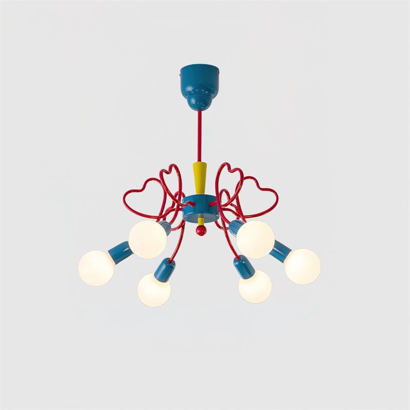Chandelier Heart-Shaped Playful-Neutral Decor