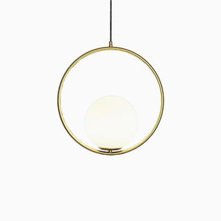 Lustra Suspension Anneau Moderne en Laiton