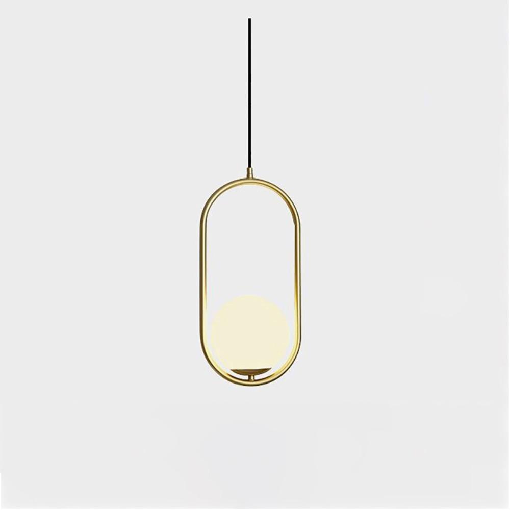 Iselira Suspension Anneau Moderne en Laiton