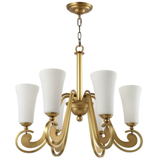 Ilsolen Lustre Laiton Verre Luxe Postmoderne
