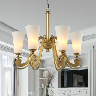 Ilsolen Lustre Laiton Verre Luxe Postmoderne