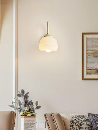 Ellace Applique Murale en Verre Élégante