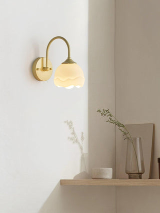 Ellace Applique Murale en Verre Élégante