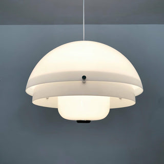 Cuthean Lampe Suspension Verre Blanc Laitier
