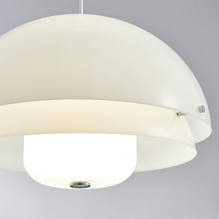 Cuthean Lampe Suspension Verre Blanc Laitier