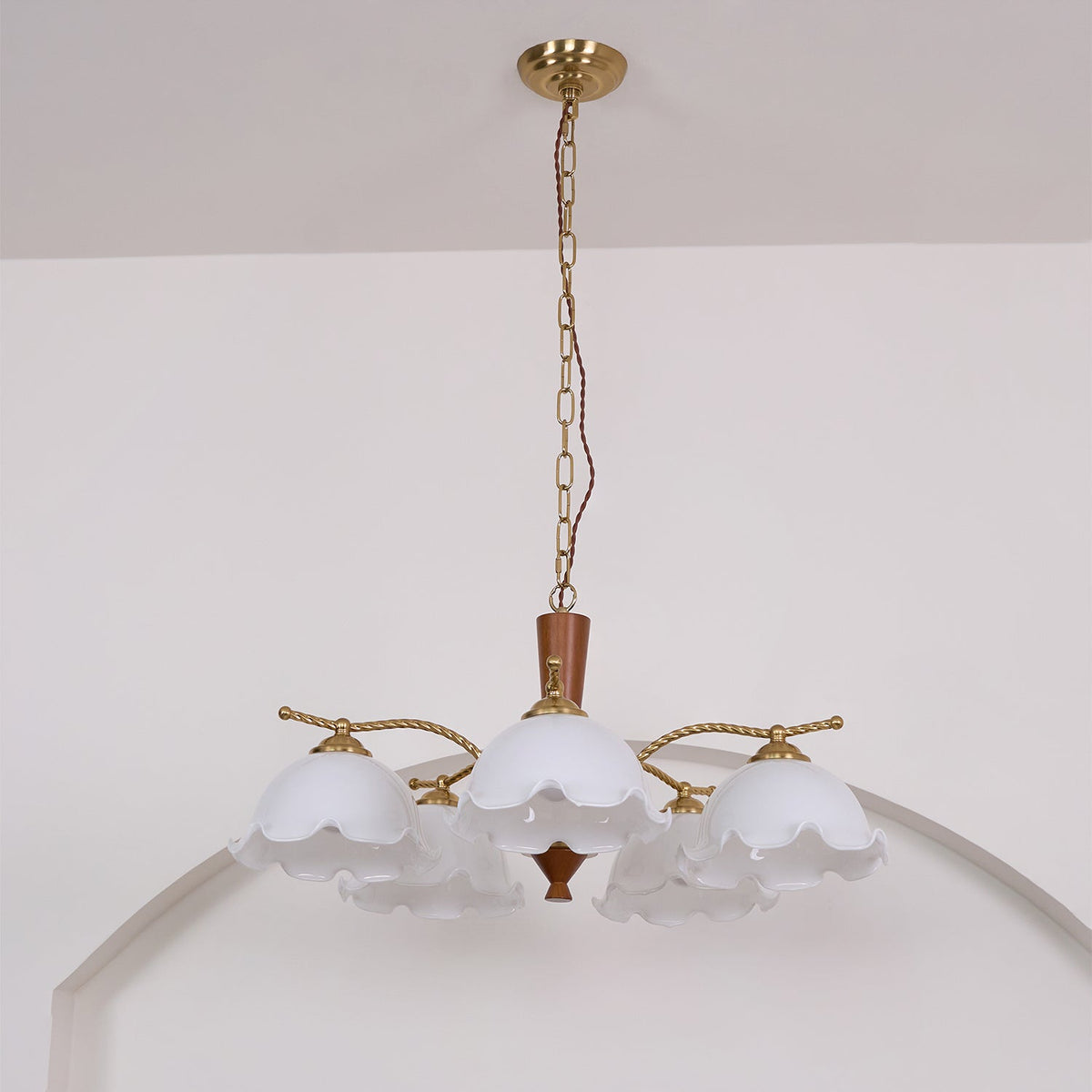 Daisy Vintage Verre Lustre