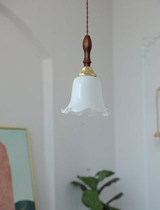 Floria Lampe Suspendue Fleur Laitée