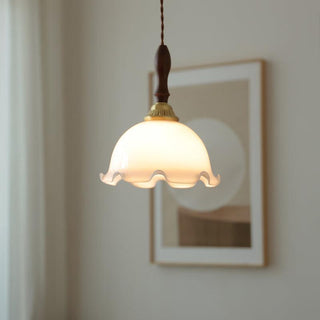 Floria Lampe Suspendue Fleur Laitée
