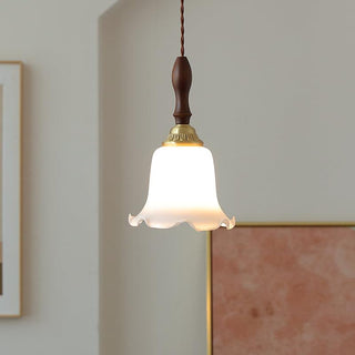 Floria Lampe Suspendue Fleur Laitée