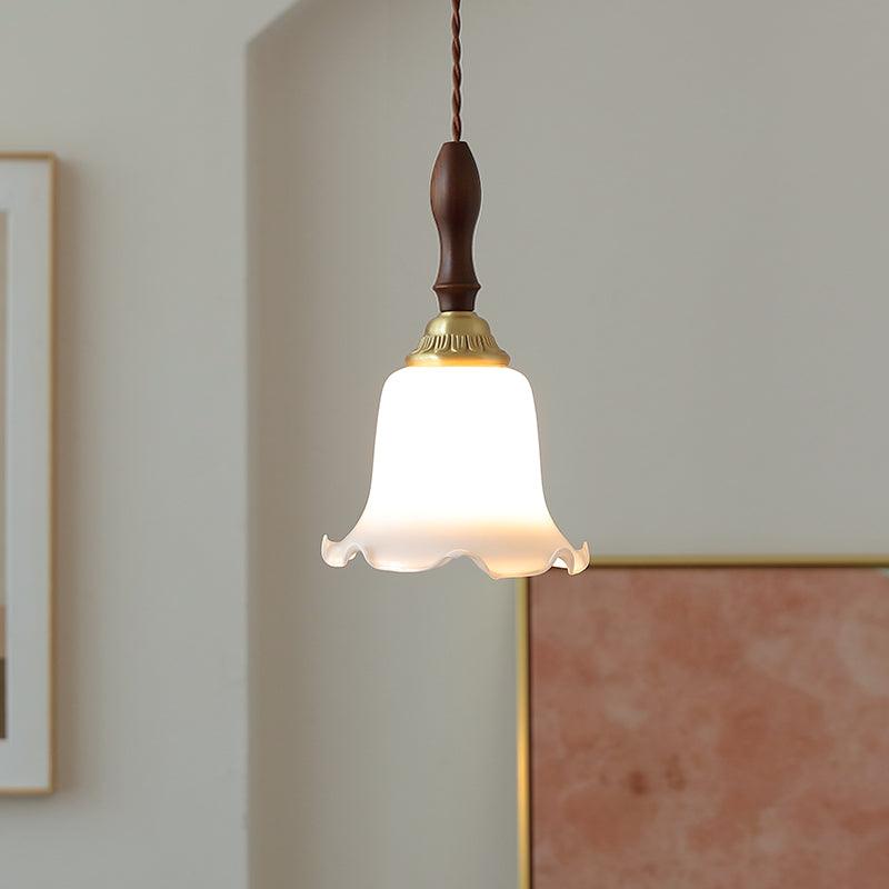 Floria Lampe Suspendue Fleur Laitée
