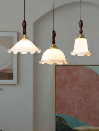 Floria Lampe Suspendue Fleur Laitée