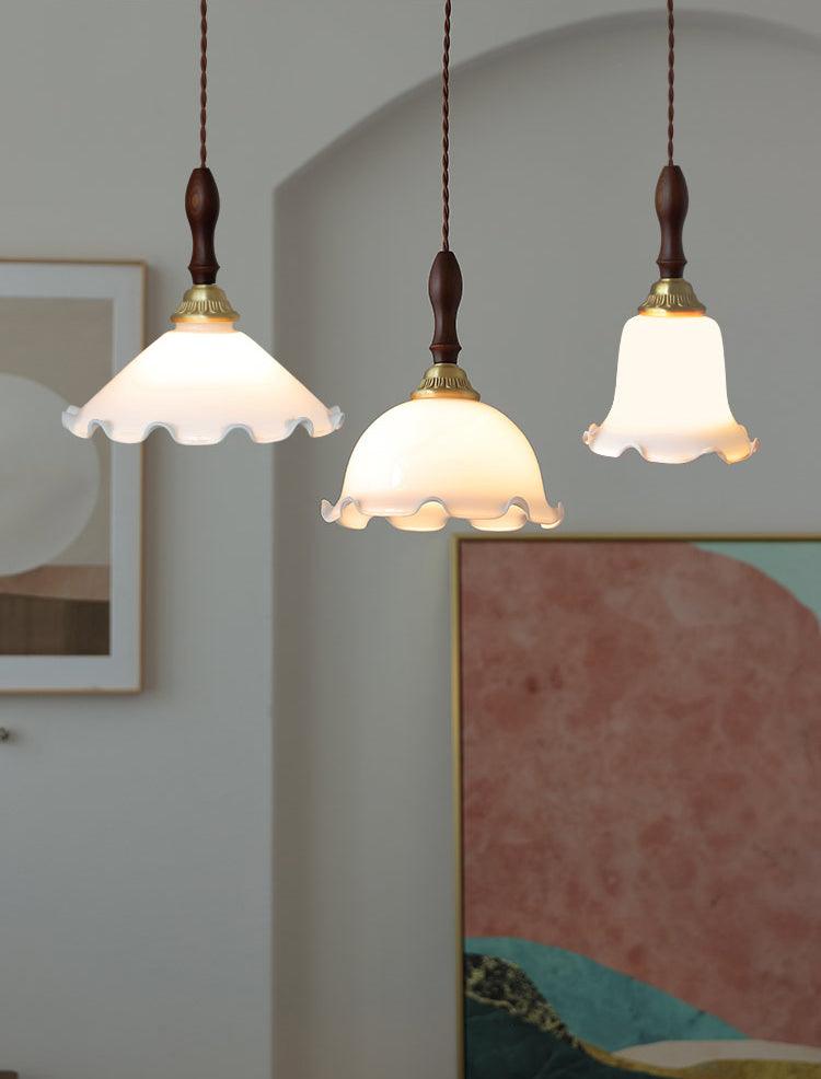 Floria Lampe Suspendue Fleur Laitée