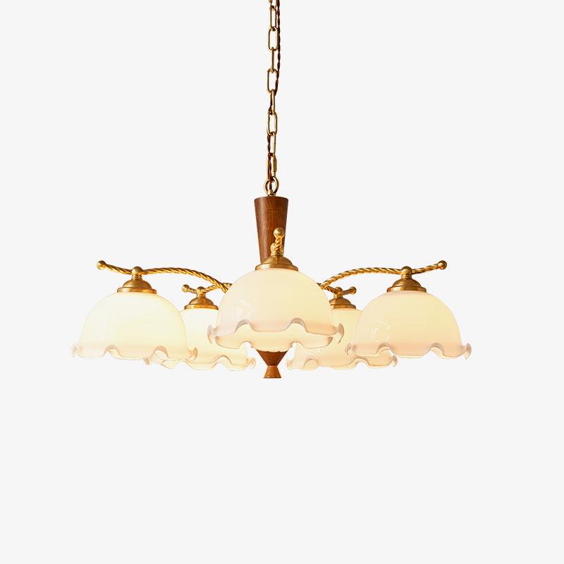 Daisy Vintage Verre Lustre