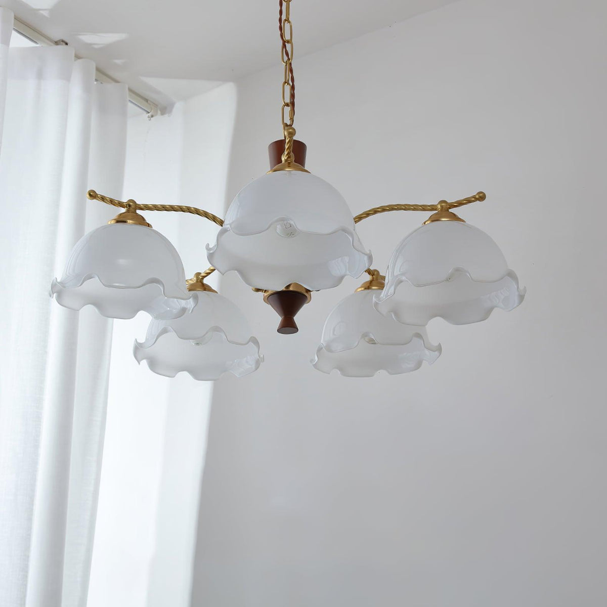 Daisy Vintage Verre Lustre