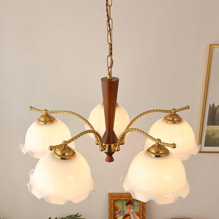 Daisy Vintage Verre Lustre