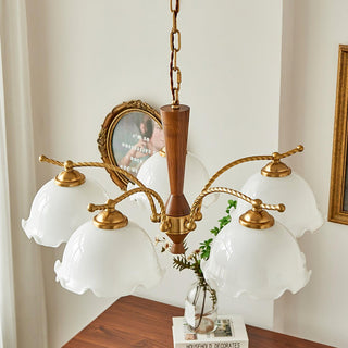 Daisy Vintage Verre Lustre
