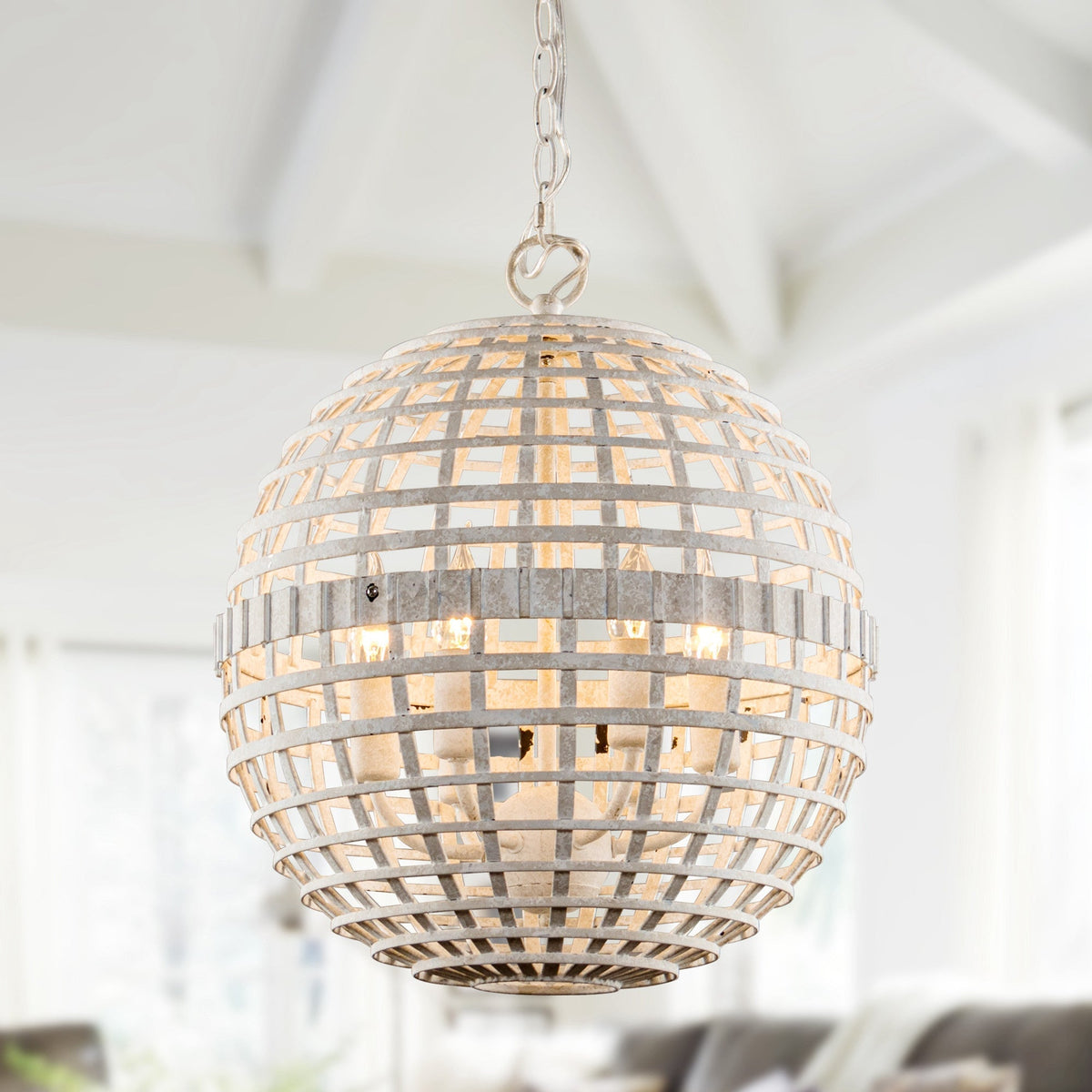 Virinia Suspension Globe Métal Créativité Individuelle
