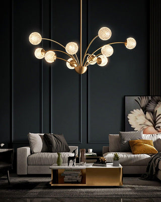 Lustra Lustre Bras Courbés Laiton-Luire
