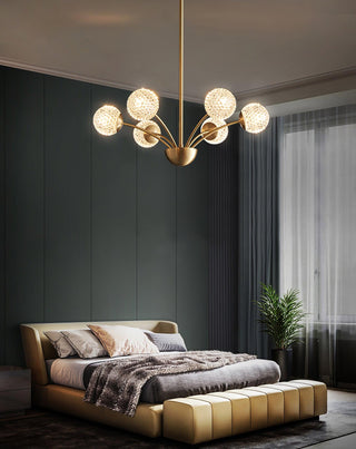Lustra Lustre Bras Courbés Laiton-Luire