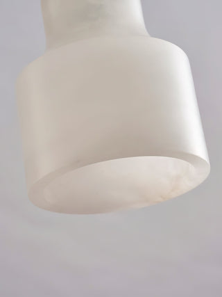 Syphae Suspension Laiton Albâtre Minimaliste Moderne