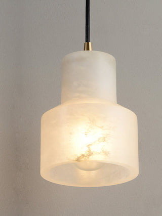 Syphae Suspension Laiton Albâtre Minimaliste Moderne