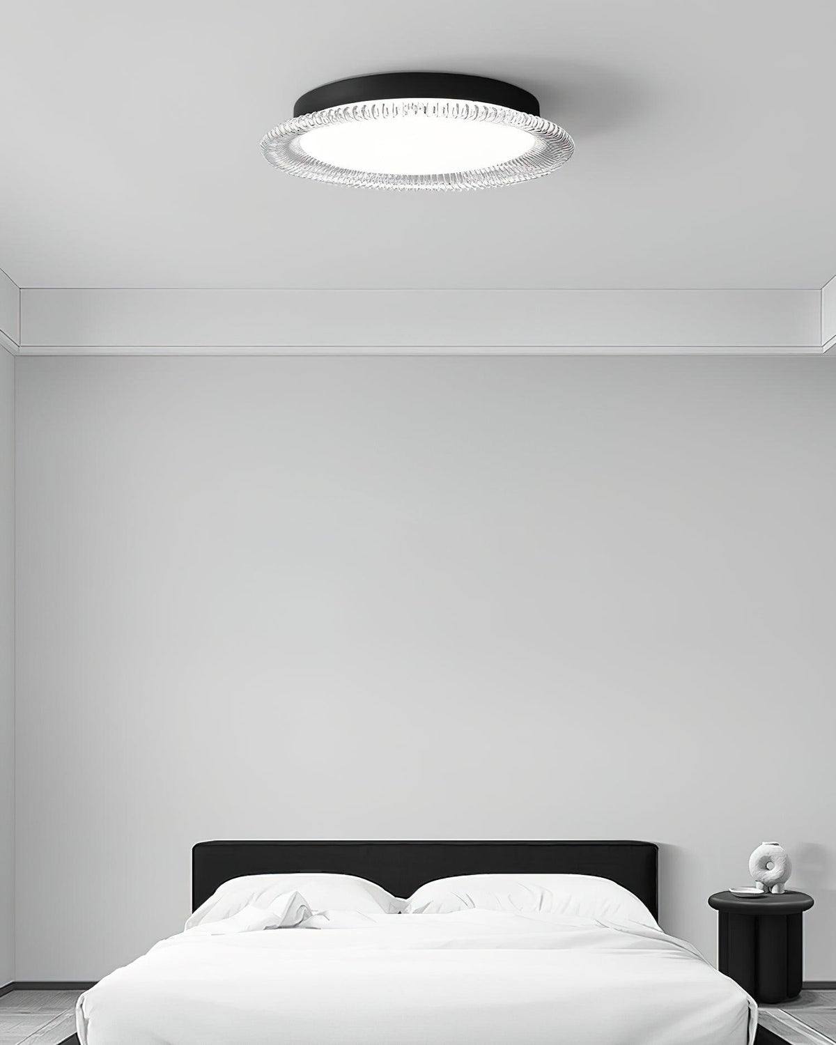 Crystaline Minimaliste Aluminium Plafonnier