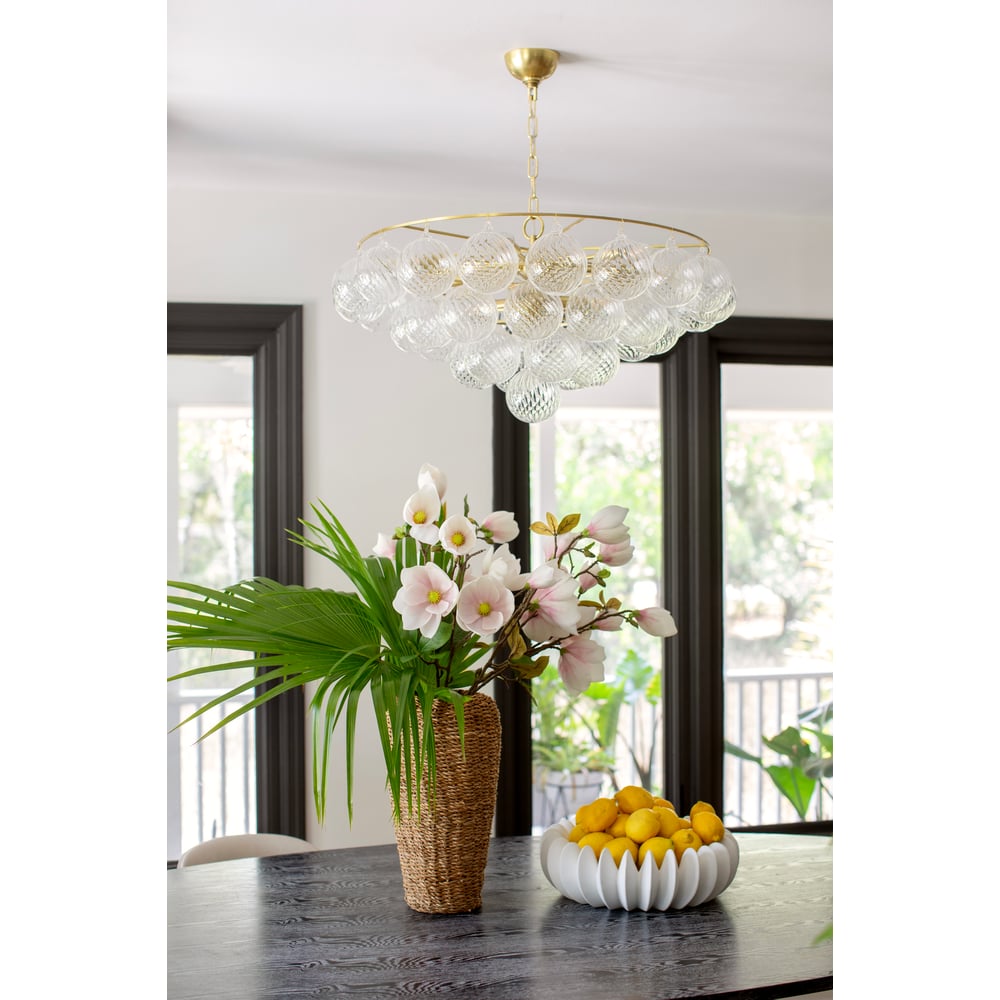 Darenaya Lustre en Verre Globe Élégant