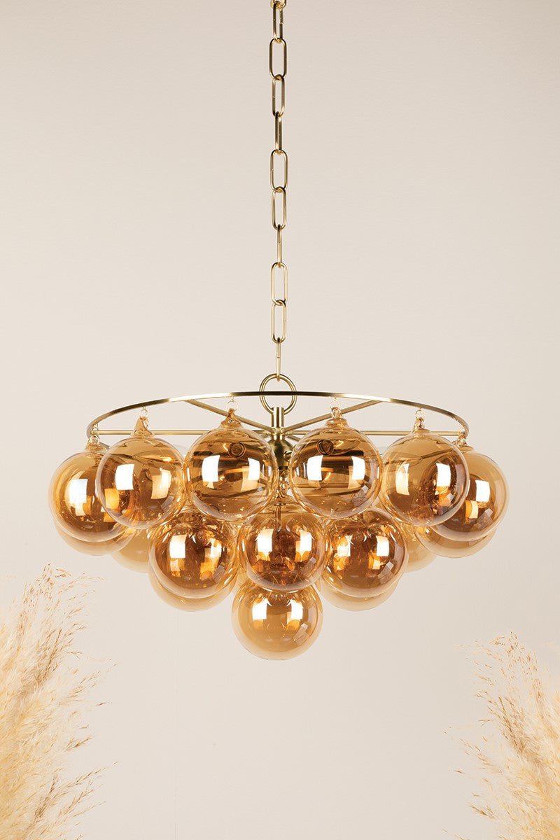 Darenaya Lustre en Verre Globe Élégant