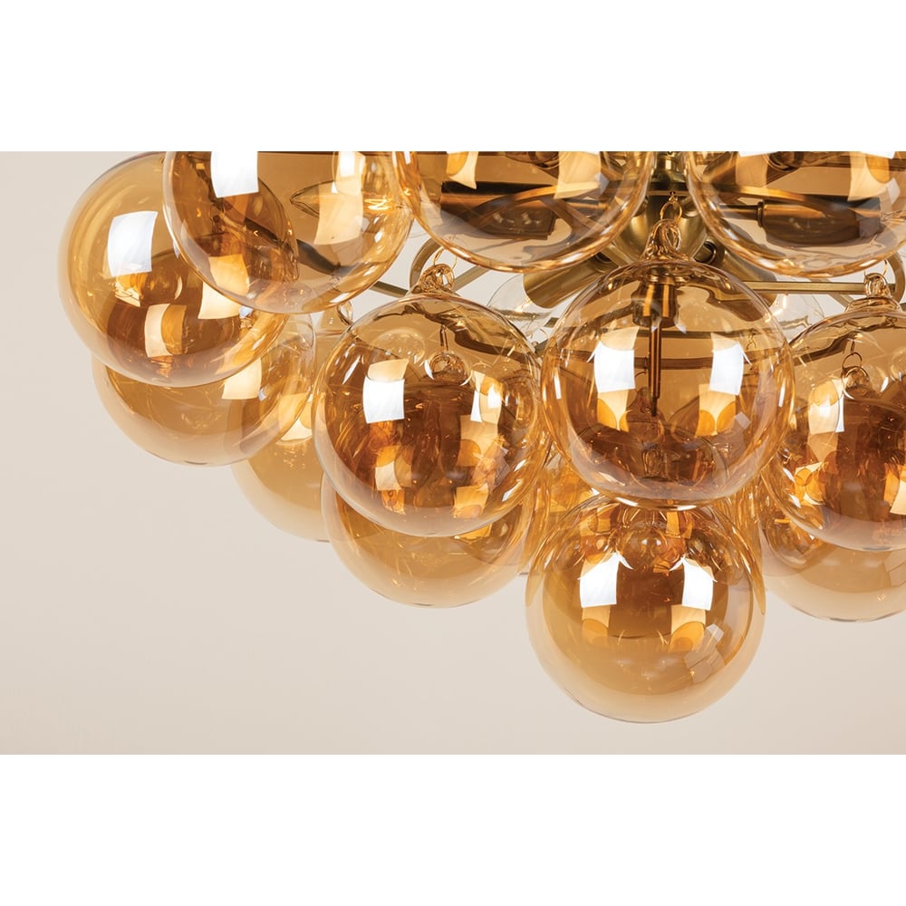 Darenaya Lustre en Verre Globe Élégant