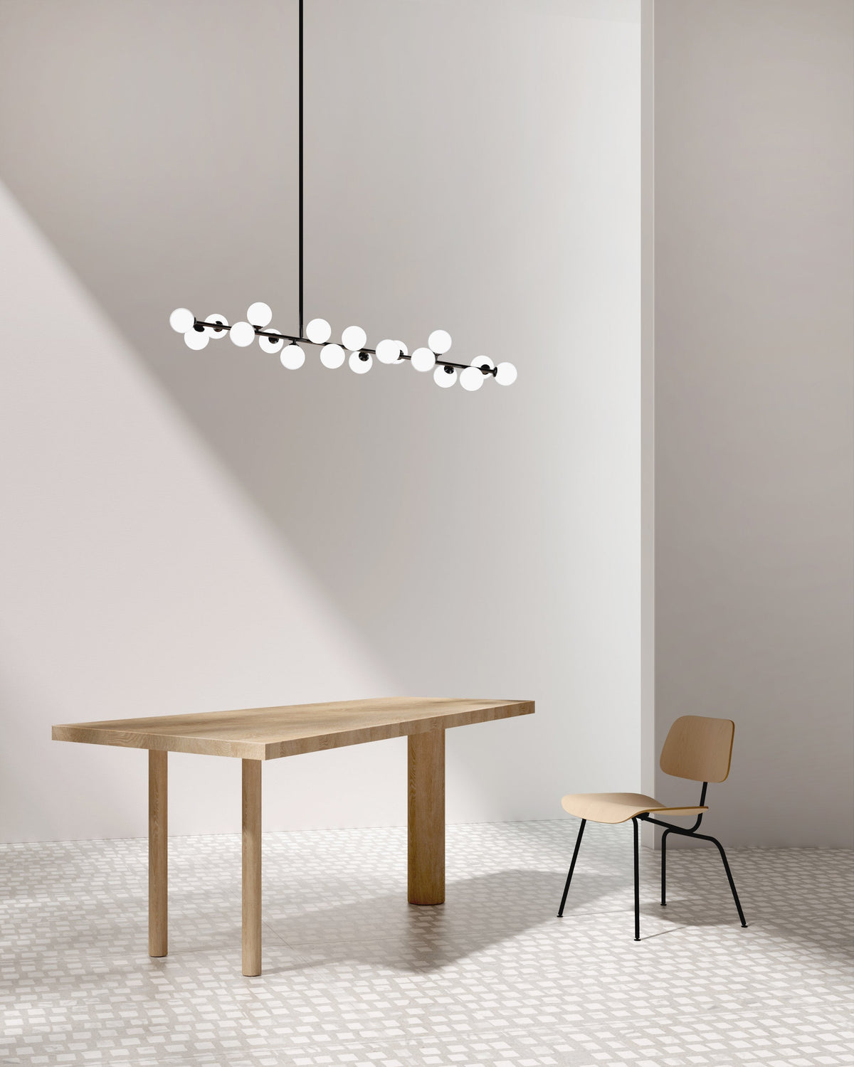 Eshair Lustre Laiton Verre Minimaliste Moderne