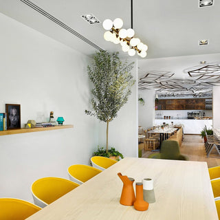 Eshair Lustre Laiton Verre Minimaliste Moderne