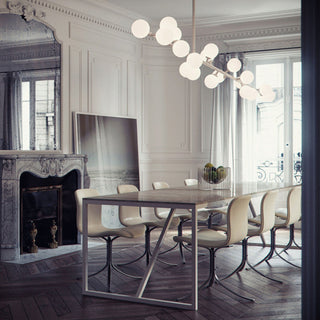 Eshair Lustre Laiton Verre Minimaliste Moderne