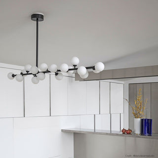 Eshair Lustre Laiton Verre Minimaliste Moderne