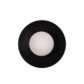 Godfrey Applique Murale Ronde Art Minimaliste en Laiton et Verre