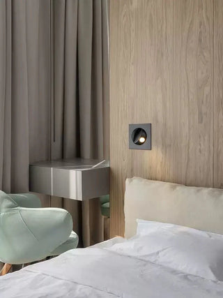 Minimalist Recessed Rotatable Sconce-Neutral Decor