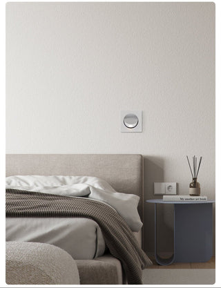 Minimalist Recessed Rotatable Sconce-Neutral Decor