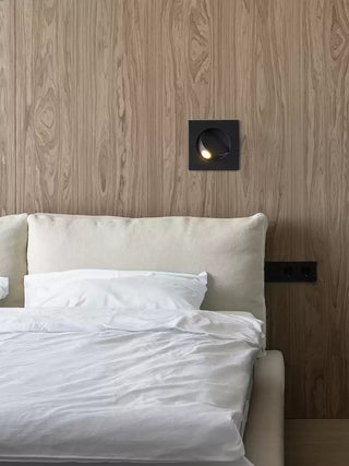 Minimalist Recessed Rotatable Sconce-Neutral Decor